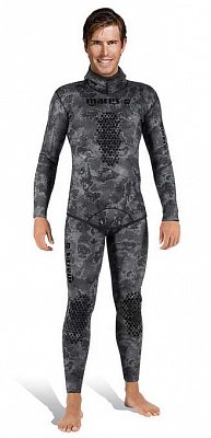 Neoprenový Oblek MARES Jacket EXPLORER CAMO BLACK 70 Open Cell - Spearfishing a FreeDiving 3 - M