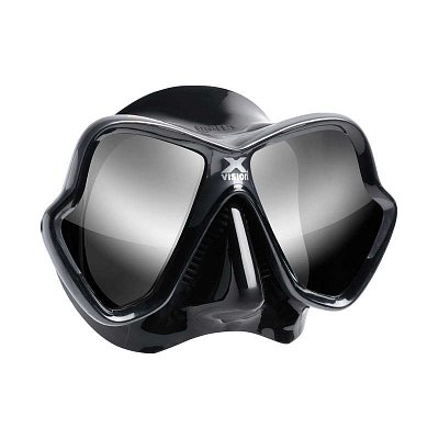 Potápěčská Maska MARES X-VISION ULTRA LS LiquidSkin Černá - Oranžová